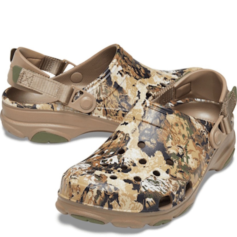 NWT Unisex Crocs Classic All-Terrain Veil Whitetail® Clog | Multiple Sizes